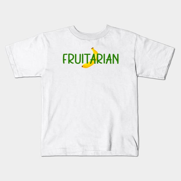 Fruitarian Kids T-Shirt by ilustraLiza